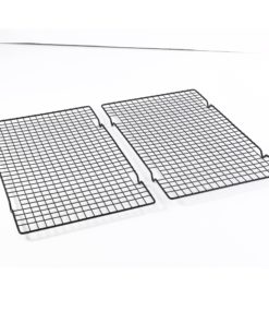 Baker's Secret 1061483 10-by-16-Inch Nonstick Cooling Rack, Set of 2 Fine 10" X 16" 3 91E22SB2B60L