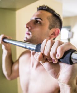 j/fit Deluxe Doorway Pull-Up Bar with Comfort Grips - LONGEST LENGTH Pull Up BAR AVAILABLE 40" WIDE. (Pull-ups, Chin-ups, Push-ups, Sit-ups, and Dips!) Frustration-Free Packaging 10 91Ftp2VlqpL