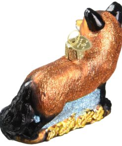 Alternative view of Old World Christmas Ornaments: Red Fox Glass Blown Ornaments for Christmas Tree