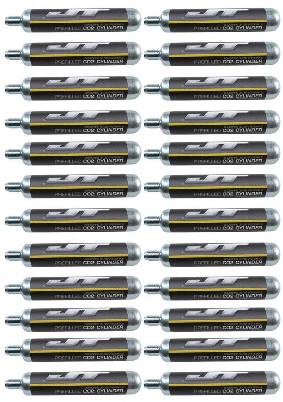 JT 90g CO2 Cartidges (88g Crosman AirSource cylinders compatible) 2 Cartridges