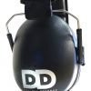 Professional Safety Ear Muffs by Decibel Defense - 37dB NRR - The HIGHEST Rated & MOST COMFORTABLE Ear Protection for Shooting & Industrial Use - THE BEST HEARING PROTECTION...GUARANTEED Black