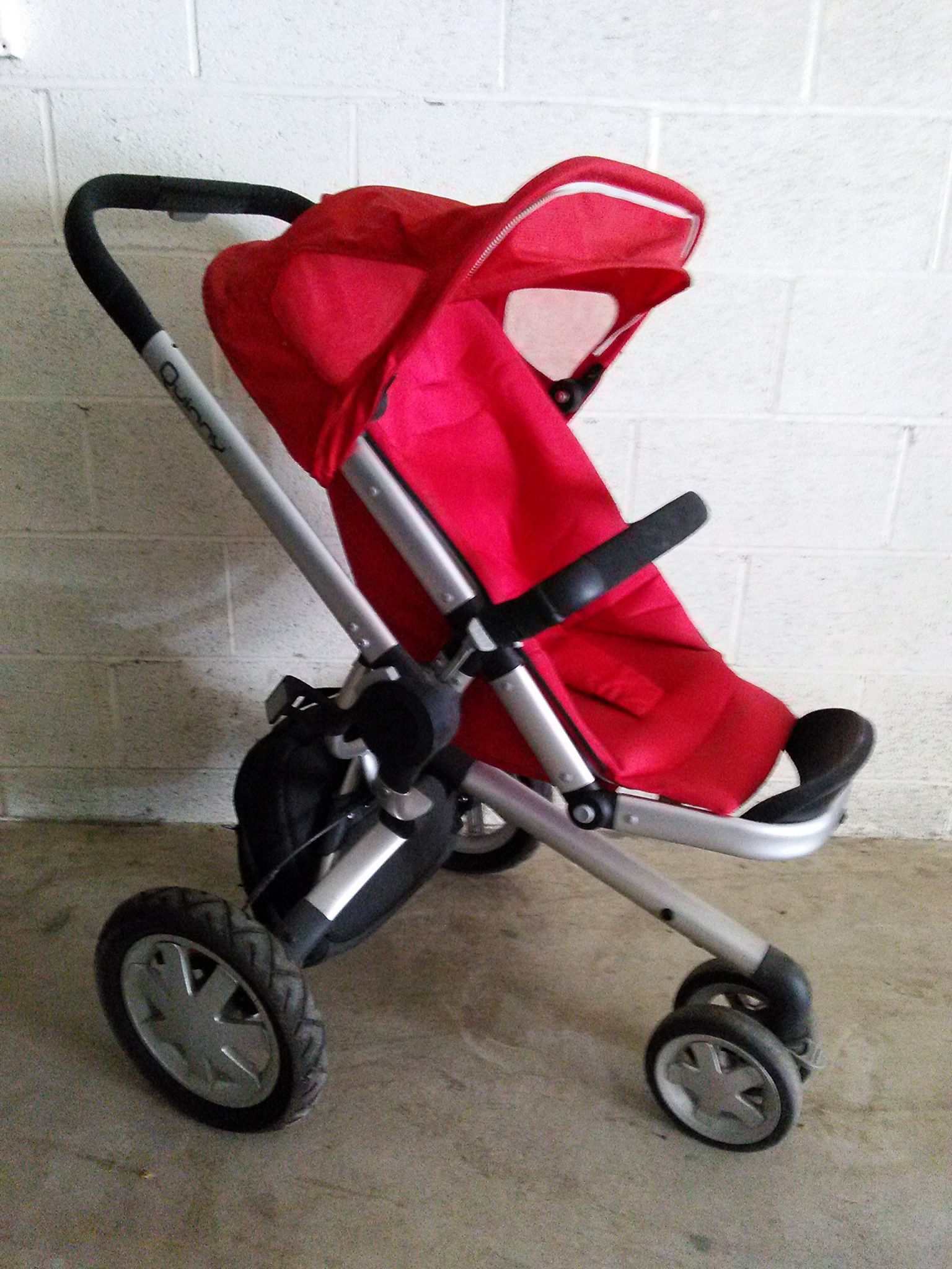 Quinny Buzz 3 Travel System And Dreami Bassinet In Blue With Diaper Bag ...