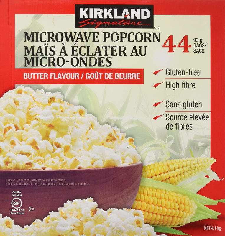 Kirkland Signature Microwave Popcorn, 3.3 oz, 44 Count 1 Pack - $16.95