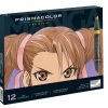 Prismacolor 1759444 Premier Double-Ended Art Markers, Fine and Chisel Tip, Manga Colors, 12-Count Standard Packaging