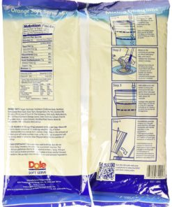 Dole Soft Serve Mix, Orange, 4.40 Pound 5 91ZOY7ho2wL