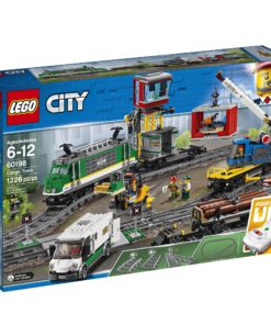 LEGO City Cargo Train 60198 Remote Control Train Building Set with Tracks for Kids, Top Present for Boys and Girls (1226 Pieces) 10 91an2Bb8SHxL