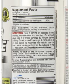 MuscleTech Clear Muscle, Advanced Muscle and Strength Building Formula, 84 Liquid Capsules 5 91bH6y Ab7L