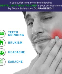 Professional Mouth Guard for Grinding Teeth| Moldable Night Guards for Teeth Grinding| Night Guard Eliminates Bruxism & Teeth Clenching| 2-Size, 4 Pieces Mouth Guard| Anti- Bacterial Dental Guard. 12 91eLyh7joCL