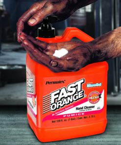 Permatex 25219 Fast Orange Pumice Lotion Hand Cleaner with Pump, 1 Gallon Pack of 1 Original Scent - $23.95