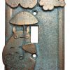 My Neighbor Totoro Light Switch Cover (Aged Patina) Aged Patina - $18.95