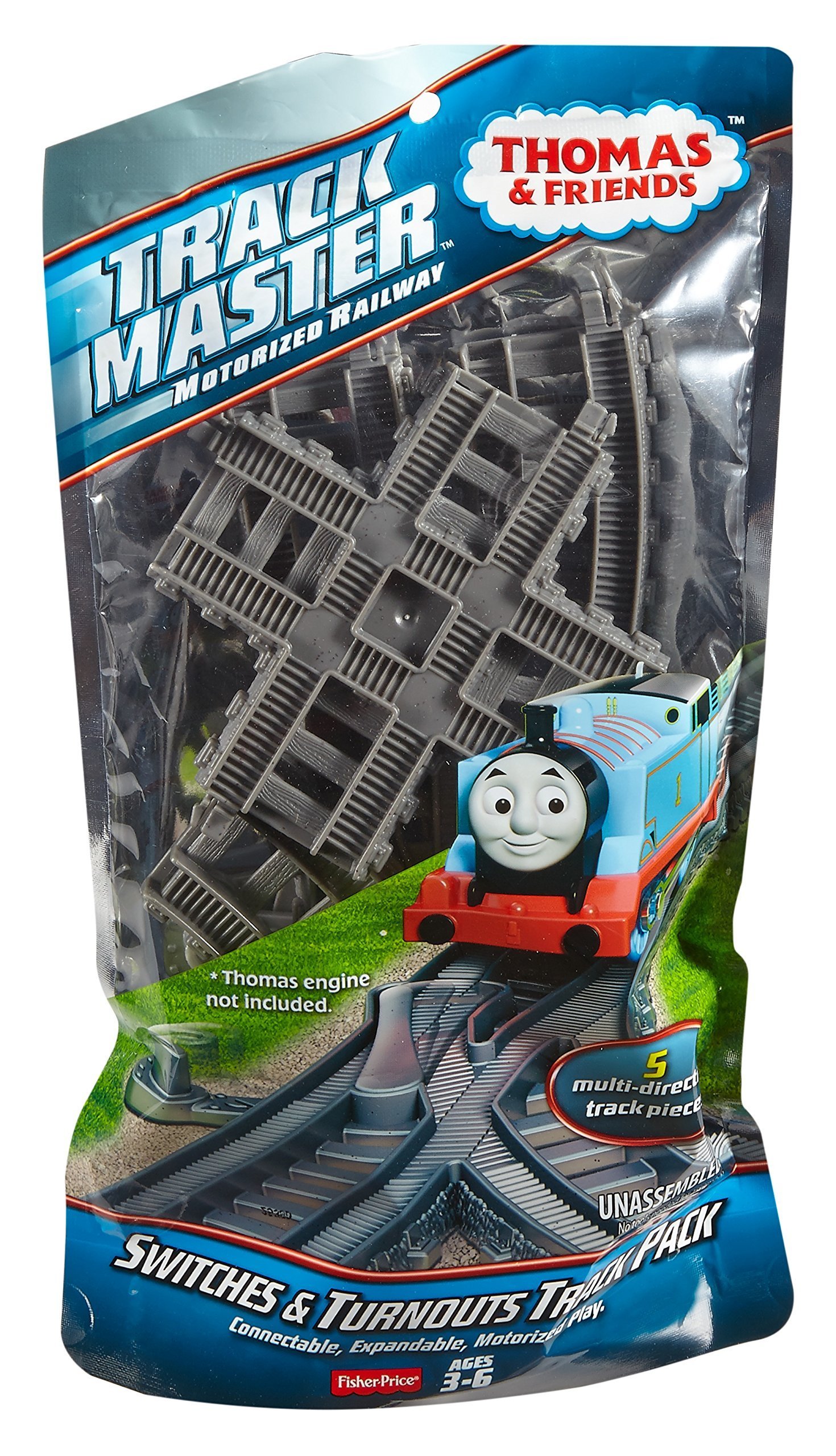 Fisher-Price Thomas & Friends TrackMaster, Switches & Turnouts Track Pack - $20.95
