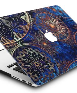 LuvCase 2 in 1 Rubberized Plastic Hard Shell Case Cover with Keyboard Cover Compatible MacBook Old Pro 13" Case (CD Drive) A1278, Release Early 2012/2011/2010/2009/2008 (Bohemian Pattern) A1278 Old Pro 13" CD Drive (2009) Bohemian with Keyboard Cover 10 91uYB0OItTL