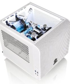 Thermaltake Core V1 Snow Edition SPCC Mini ITX Cube Computer Chassis CA-1B8-00S6WN-01 V1 Cube Snow 19 91wL3ghp5FL
