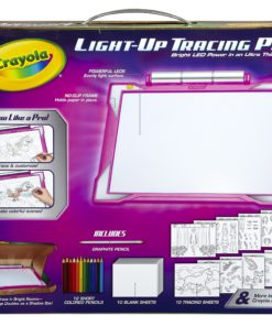 Crayola Light-Up Tracing Pad Pink, Coloring Board For Kids, Gift, Toys for Girls, Ages 6, 7, 8, 9, 10 14 91x7F8ozbTL