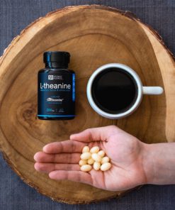 Suntheanine® L-Theanine 200mg (Double-Strength) in Cold-Pressed Organic Coconut Oil; Non-GMO & Gluten Free - 60 Liquid Softgels 11 A1HdX8UyDcL