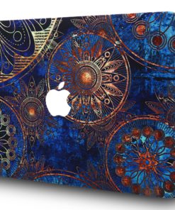 LuvCase 2 in 1 Rubberized Plastic Hard Shell Case Cover with Keyboard Cover Compatible MacBook Old Pro 13" Case (CD Drive) A1278, Release Early 2012/2011/2010/2009/2008 (Bohemian Pattern) A1278 Old Pro 13" CD Drive (2009) Bohemian with Keyboard Cover 9 A1I2bHGBOAL