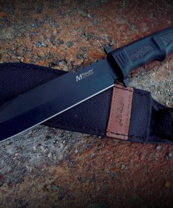 MTech USA MT-086 Series Fixed Blade Hunting Knife, Straight Edge Blade, Black Handle, 12-1/4-Inch Overall Black Blade 5 A1WF0ZTQqsL