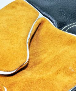 14.5" Long Premium Leather Gloves, BBQ gloves, Grill and Fireplace Gloves, Cotton lining with Kevlar stitch, Heat Resistant Gloves, animal handling gloves, bite-proof gloves Grain Finish Back/Suede Finish Palm. 12 A1fmzrBdpgL