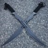 K EXCLUSIVE Twin Ninja Swords with Tactical Scabbards