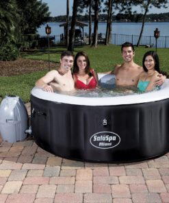 Alternative view of SaluSpa Miami AirJet Inflatable Hot Tub