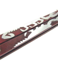 Red Scorpion 8.5" Practice Balisong Butterfly Trainer with No Offensive Blade 7 B01KLWE3EK.PT03