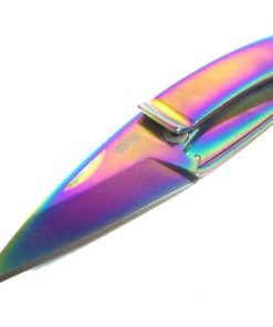 Alternative view of Mini multicolored Fixed Blade Knife