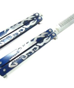 Icetek Sports Balisong Unique Design Folding Butterfly flail Comb 3 B06WP28RL3.PT01