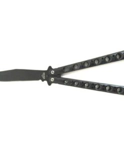 Alternative view of Deluxe Metal Practice Balisong Butterfly Knife