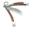 Curve 8.5" Practice Balisong Butterfly Trainer with No Offensive Blade - $34.95