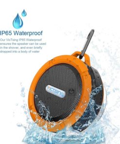 Victsing Bluetooth 3.0 Wireless Waterproof 5W Shower Speaker With Mic And Rem.. - $20.95