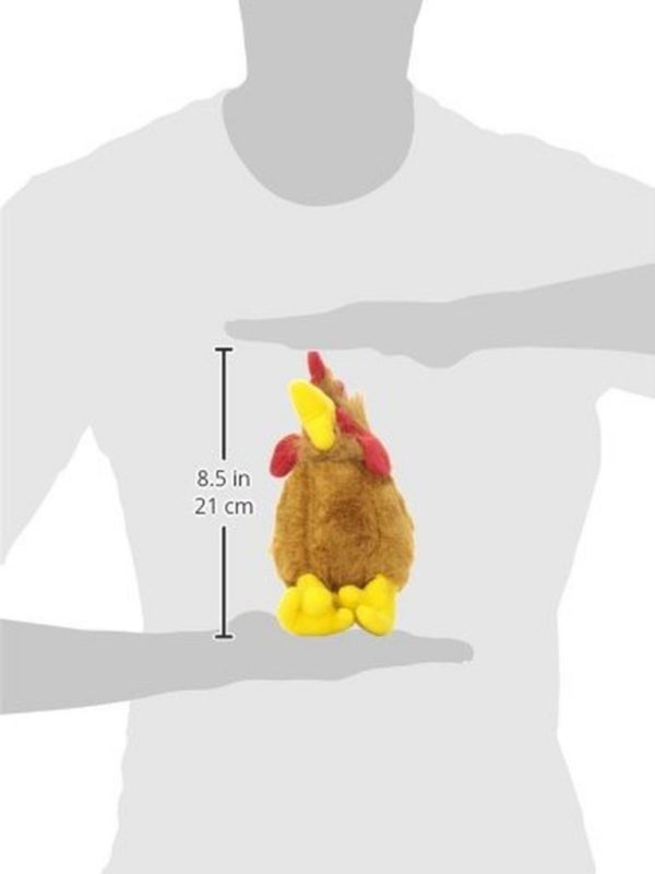 Multipet's Look Who's Talking Plush Rooster 6-Inch Dog Toy - $11.95
