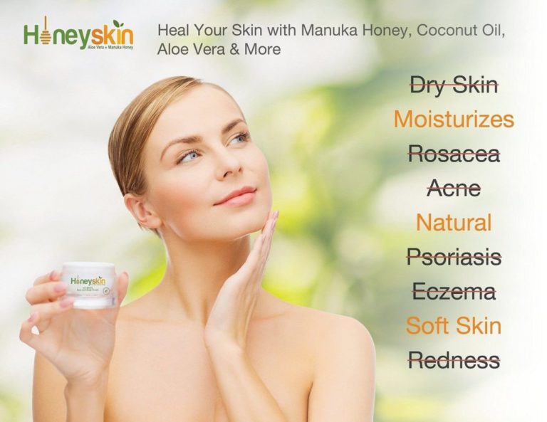 Honeyskin Organics Organic Moisturizer Cream For Face And Body - 2 Oz 2Oz - $19.95