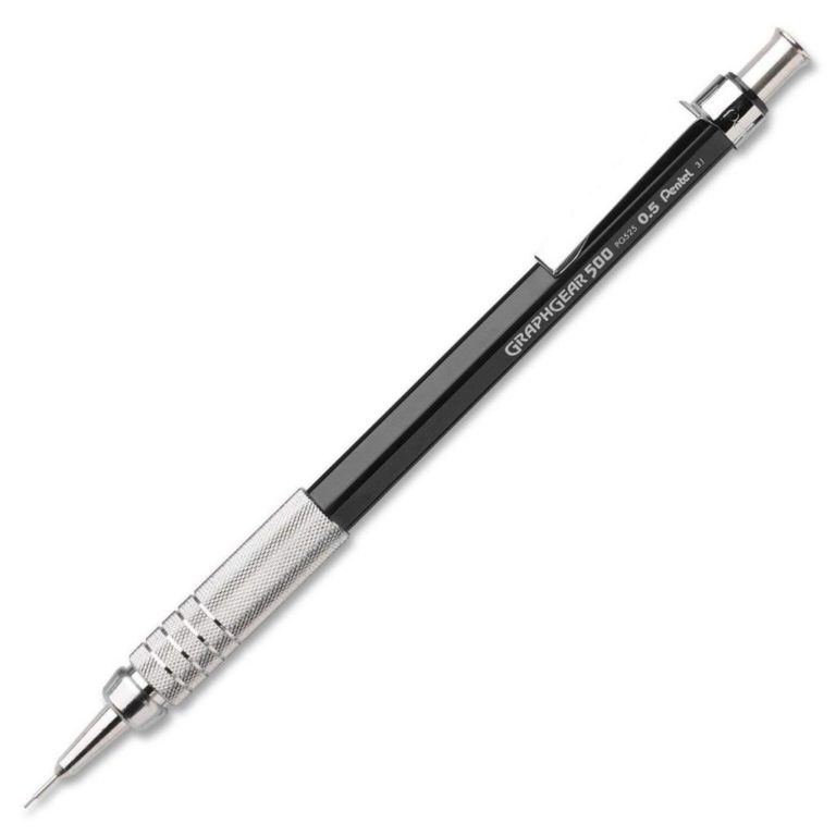 Pentel Graphgear 500 Automatic Drafting Pencil Black (Pg525A) 0.5 Mm - $6.95