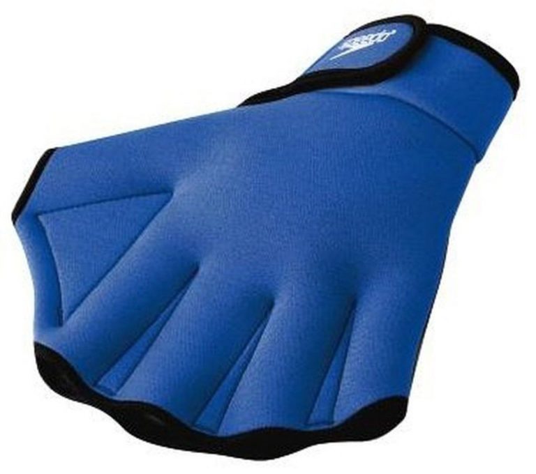 Speedo Aqua Fit Swim Training Gloves Royal Small - $24.95