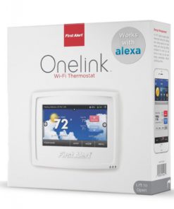 First Alert Therm-500 Onelink Wi-Fi Touchscreen Smart Thermostat Works With A.. - $185.95