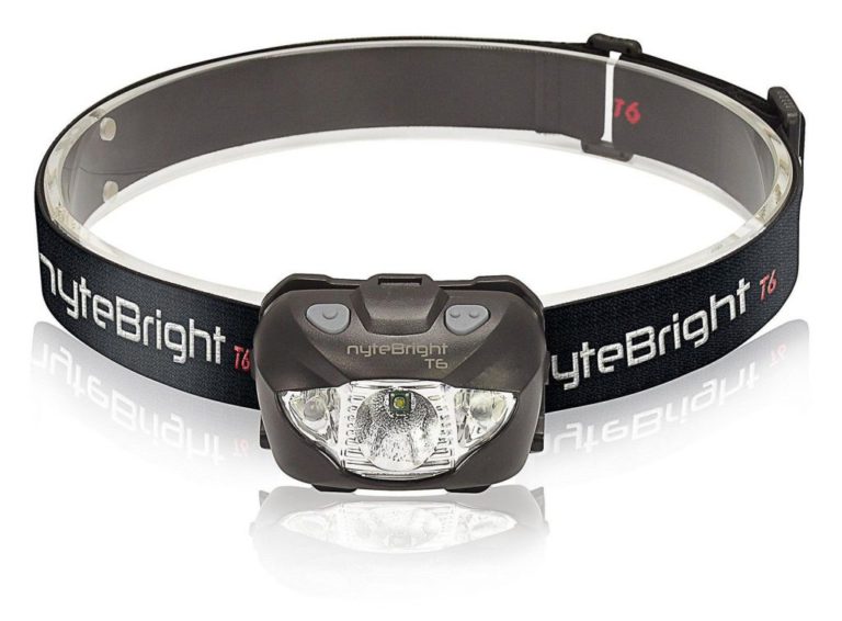 Nytebright T6 Headlamp - Flashlight W/ White Red & Strobe Cree Led Lights For.. - $28.95