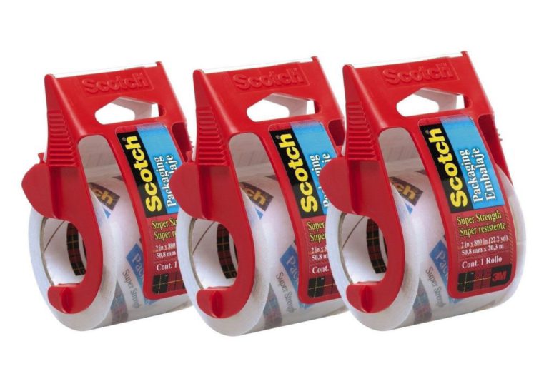 Scotch Heavy Duty Shipping Packaging Tape 2 X 800 - Clear - 3 Count - $15.95
