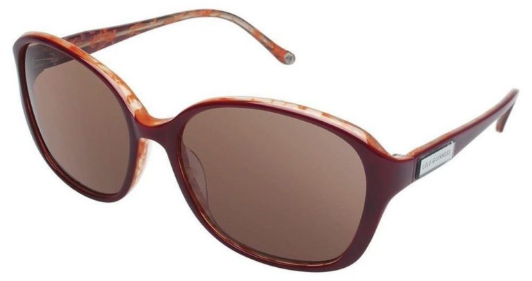 Lulu Guinness Women's Sunglasses L108 Caramel Size 57 - $74.95