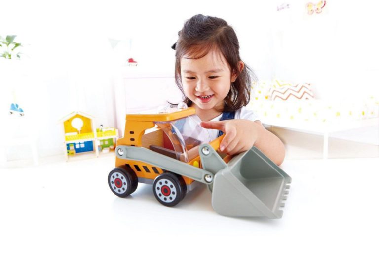 Hape - Playscapes - Great Big Digger Wooden Toy Vehicle - $24.95