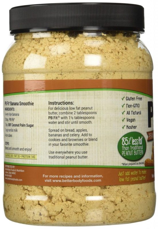 Betterbody Foods Pbfit Peanut Butter Powder 30 Ounce Regular 30 Oz - $20.95