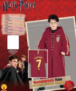 Harry Potter Deluxe Quidditch Robe Large (Ages 8 To 10) As Shown - $32.95