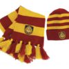 Hogwart's Knit Hat Scarf Yellow One-Size - $23.95