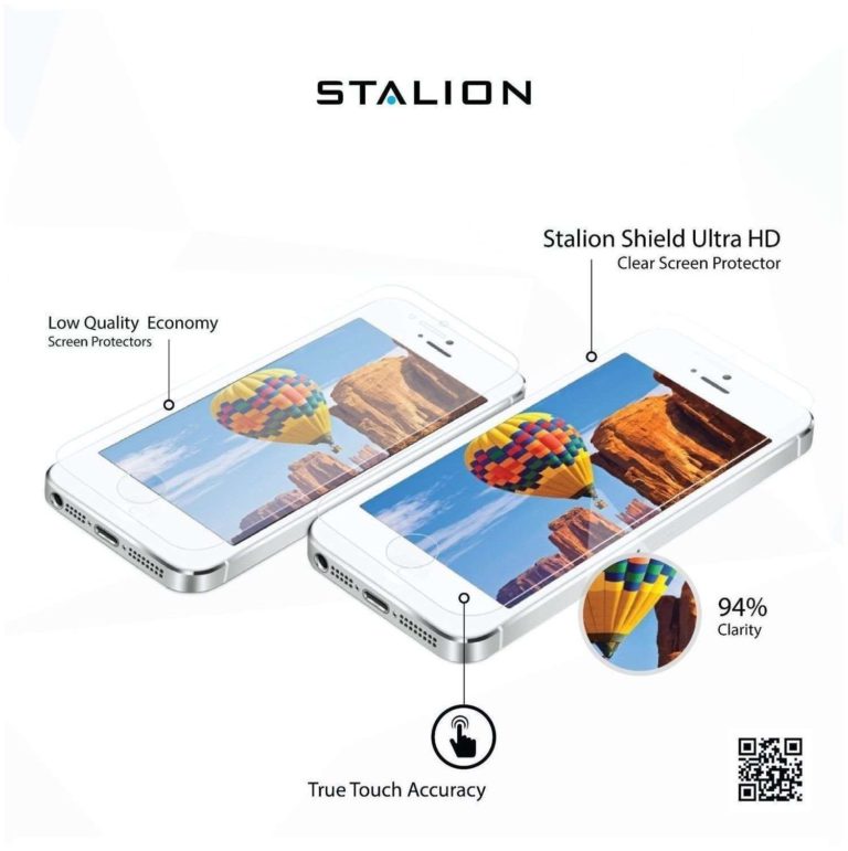 Iphone 6 Screen Protector: Stalion Shield Ultra Hd Armor Guard Transparent Cr.. - $8.95