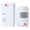 1Byone Wireless Home Security Driveway Alarm 1 Battery Operated Receiver And .. - $57.95