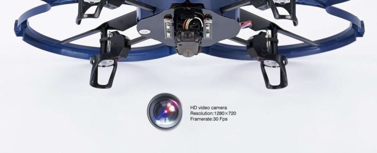 Udi Rc Discovery 2.4Ghz 4 Ch 6 Axis Gyro Rc Quadcopter With Hd Camera Rtf - $51.95