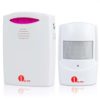 1Byone Wireless Home Security Driveway Alarm 1 Battery-Operated Receiver And .. - $29.95
