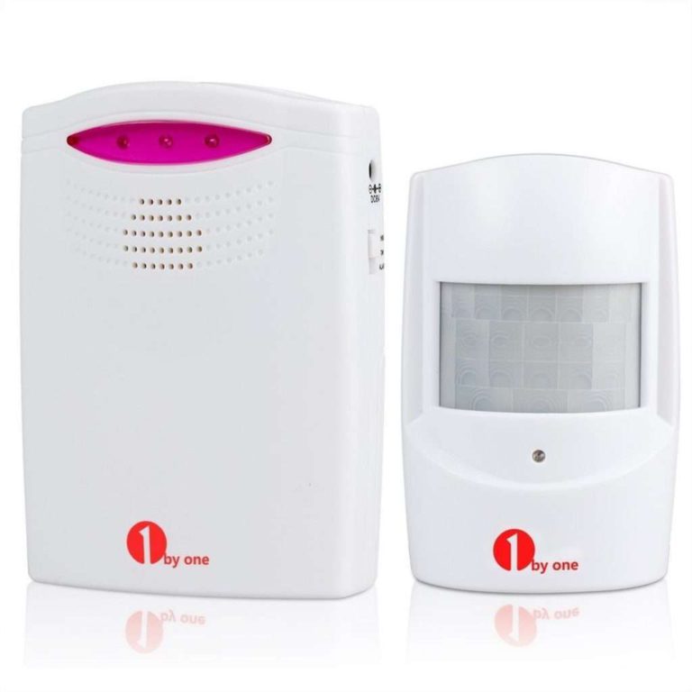 1Byone Wireless Home Security Driveway Alarm 1 Battery-Operated Receiver And .. - $20.95