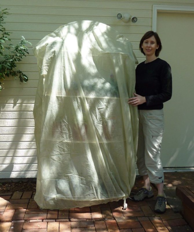 Frost Protek Tall Plant Cover -6' Tall -Drawstring Close -Garden Fabric For P.. - $29.95