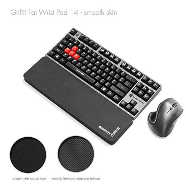 Grifiti Fat Wrist Pad 14 Is A 4 X 14 X 0.75 Inch Wrist Rest For 14 To 15 Inch.. - $19.95