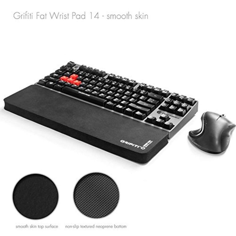 Grifiti Fat Wrist Pad 14 Is A 4 X 14 X 0.75 Inch Wrist Rest For 14 To 15 Inch.. - $19.95